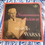 Niezapomniane Przeboje Henryka Warsa płyta winylowa