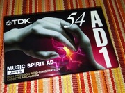 TDK AD 54 min. Japońskie wydanie. 1szt.