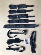Mini zestaw do BDSM Bondage Set Sex Toys  Kajdanki Gry Dla Dorosłych