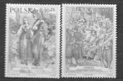 III RP zestaw 2 znaczków 3694-3695 z 2000**, Pan Tadeusz, czyste