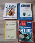 4x książki o IT, informatyka, bazy danych, języki programowania...