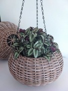 Donica wisząca z technorattanu 5L