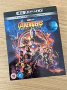 Marvel Avengers Infinity War 4K Ultra HD Blu Ray język angielski 
