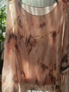 Bluzka made in Italy jedwab, XXL,oversize Plus Size KOMUNIA