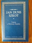 Traktat o Pierwszej Zasadzie - Jan Duns Szkot