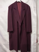 #672 Nowy płaszcz męski Wełna