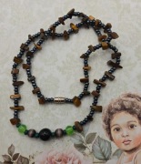 Naturalne kamienie półszlachetne naszyjnik kolia choker koraliki