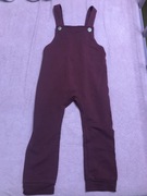 Ogrodniczki mybasic bordowe 98-104