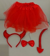 Strój kostium przebranie diabła diablicy diabełka jasełka 4-8 lat