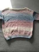 Tęczowy sweter minouu rozmiar uniwersalny jak nowy