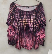 Zwiewna bluzka bluzeczka Hiszpanka Modny print od Minouu