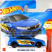 HOT WHEELS 2018 Honda Civic Type R Nowy autko Mattel 