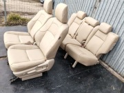 Land Cruiser 150 fotele skórzane kanapy siedzenia wnętrze tapicerka 