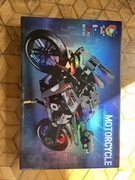 Nowe klocki konstrukcyjne motocykl ścigacz