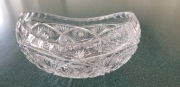 Kryształowa misa na cukierki piękny szlif PRL