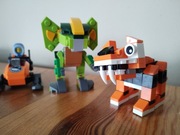 LEGO 3x polybag Dinozaur, Tygrys, Skuter Arctic