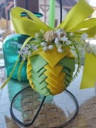 Wielkanocne jajko ze wstążki