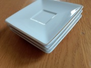 3 talerzyki Lubiana porcelana  PRL