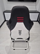 Fotel do grania na kierownicy DIABLO X-DRIVE czarno-biały