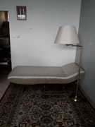 Szezlong aksamitny elegancki