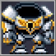 Pixel Worlds : White Epic PWR Suit