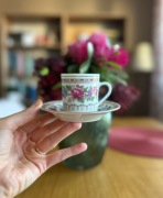 Zabytkowy chiński zestaw kawowy 12 elementów