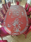 Oryginalny Chiński stół z krzesłami