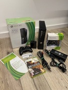 Konsola Xbox 360 Slim S Pudełko Box Dysk 250GB Pad Bezprzewodowy Xbox BF