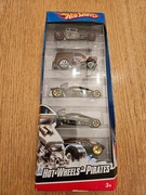 Hot Wheels PIRATES - zestaw aut