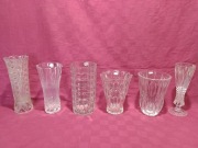 wazony szklane, kryształowe