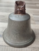 Stary mosiężny dzwonek, dzwon antyk, sygnatura M&S