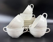 KPM Berlin bulionówki białe 