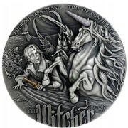 Moneta 5$ 2022 WIEDŹMIN CZAS POGARDY srebro