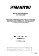 Katalog części Manitou MLT 735-120 LSU Seria 4-E3 ENG