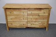 komoda z szufladami z drewna tekowego - jak nowa 