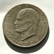 1 dolar 1972 bzm one dollar  Eisenhower  (2) Stan !!!