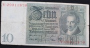" Ros.173a (R/Y) 10 Reichsmark 22.1.1929  ...za 9.99zl