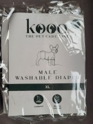 Pielucha dla psa samca nadająca się do prania 