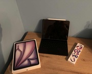 Zastaw IPad air 11 256GB M2 + Apple Pencil Pro + Klawiatura z Casem