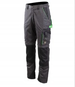 SPODNIE ROBOCZE OCHRONNE ODPINANE NOGAWKI 2W1 ONYX