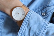 Zegarek Damski Skagen SKW2726 złoty cieniutki bransoleta mesh