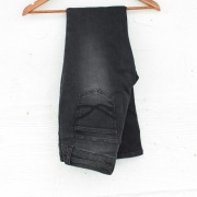 Czarne damskie jeansy John Baner 38 M jak nowe