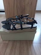 Promocja Sandaly czarne paski