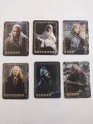 6 sztuk kolekcjonerskich kart Lay's "Władca Pierścieni: Dwie Wieże"