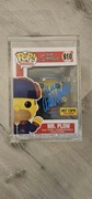 Funko POP Simpsons Homer MR Plow z Podpisem Unikat COA Figurka