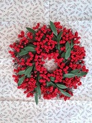 Wieniec świąteczny,  wianek bożonarodzeniowy 