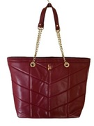 TOREBKA DAMSKA Z EKO SKÓRY KOLOR BORDOWY