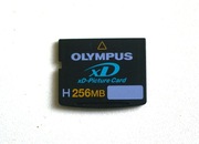 NAJSZYBSZA karta pamięci xD H 256 MB OLYMPUS xD Picture Card