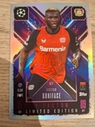 TOPPS MATCH ATTAX EXTRA 2025 X FACTOR LIMITED LE7 VICTOR BONIFACE BAYER