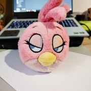 Original plush toy Oryginalny pluszak z Angry Birds Stella pluszowa zabawka